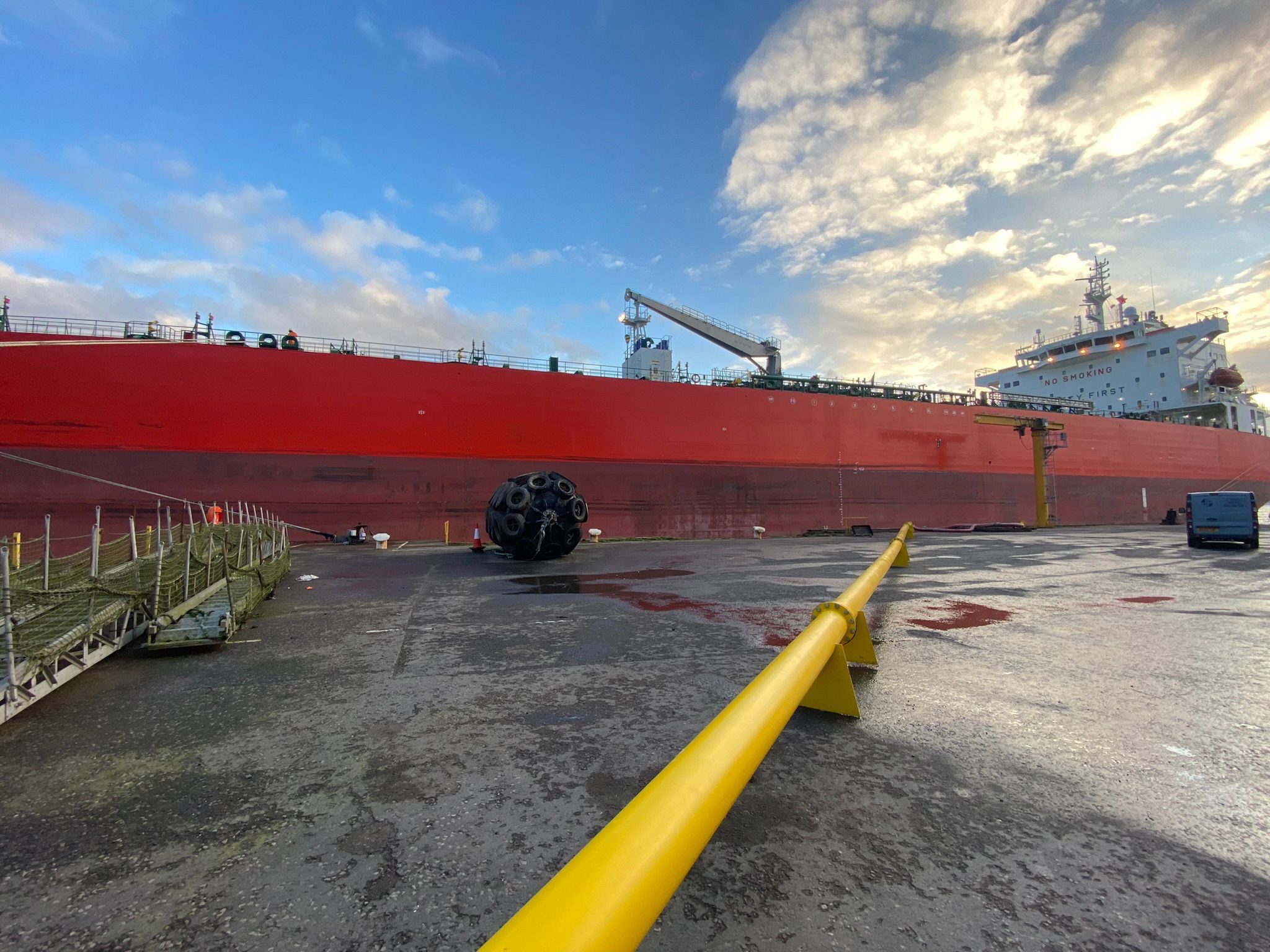 Largest UAN Vessel Into Port of Dundee