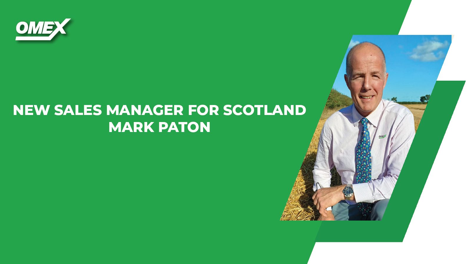 New Sales Manager for Scotland Mark Paton OMEX