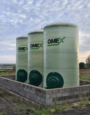 safe storage OMEX bunded tanks