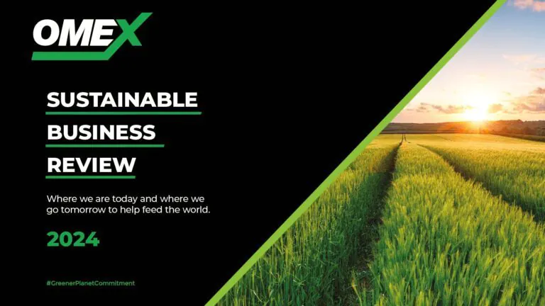 OMEX Sustainable Business Review 2024 Header