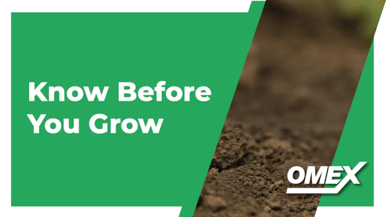 Know Before You Grow SMN Plus Soil Sampling with OMEX