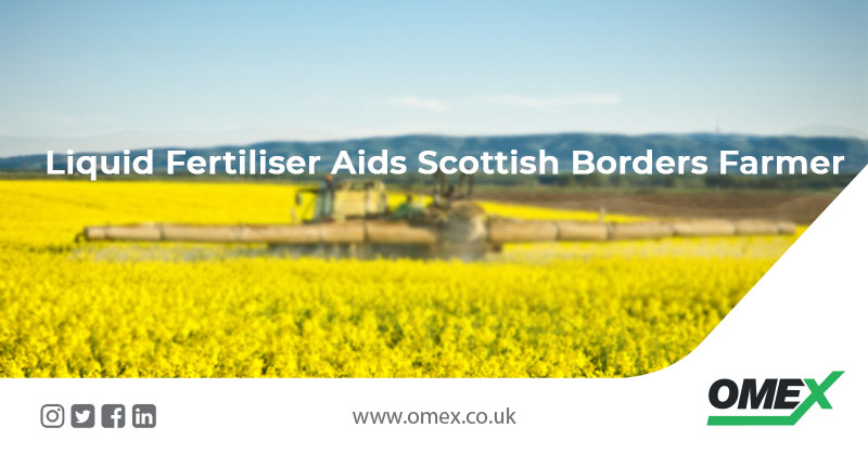 Liquid Fertiliser Aids Scottish Borders Farmer