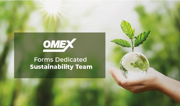 OMEX Forms Dedicated Sustainability Team