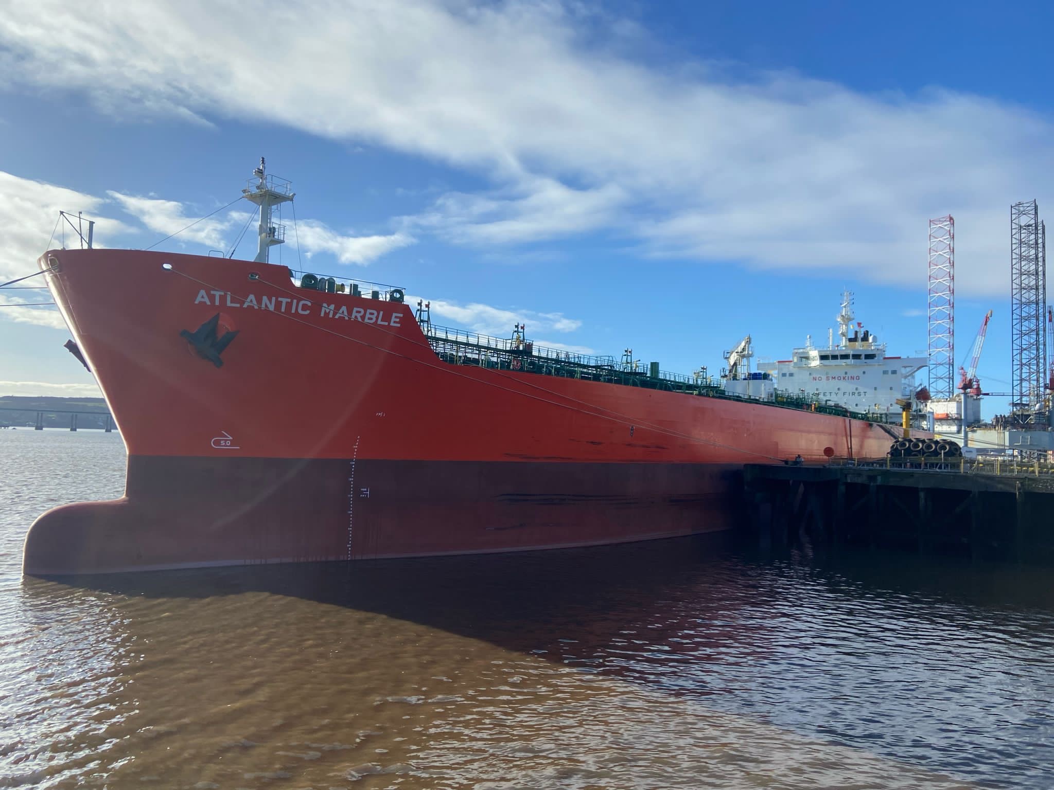 OMEX Welcomes Largest UAN Vessel Into Port of Dundee